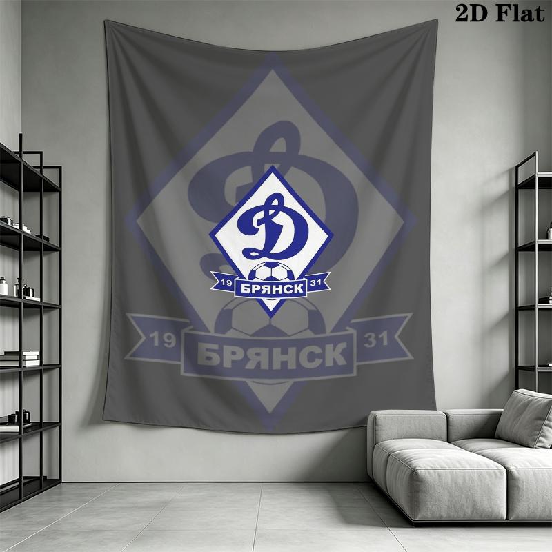 FC Dynamo Moscow Wall Tapestry Aesthetic Wall Hanging Printed Fabric Blanket Decorative Tapestries for Bedroom Living Room Home Decor