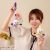 Cute Snowman Plush Toys Kawaii Snowman Stuffed Doll Bag Pendant Keychain Christmas Tree Decor Christmas Gifts For Children Kids