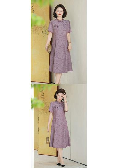 2026 Fashionable Summer Dresses for Middle-Aged and Elderly Women - Elegant, Age-Reducing Styles for Moms