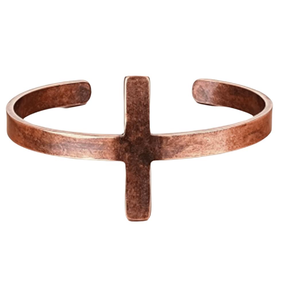 Bracciale a polsino impermeabile Puro Rame Bracciale a polsino in rame Unisex Bracciale per Uomo e Donna