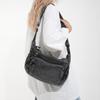 Denim Shoulder Bag Women's Crossbody Bag Commuter Large Capacity Underarm Bag