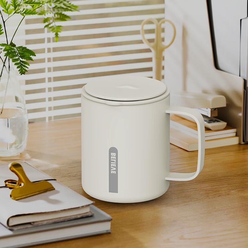 SMPP&DR Portable 316 Stainless Steel Insulated Tea Mug with Handle
