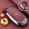 PNR1  Car Alloy Key Case Key Bag Shell For Mercedes Benz 2022 C S Class W206 W223 S350 C260 C300 S400 S450 S500 Key Shell Protector