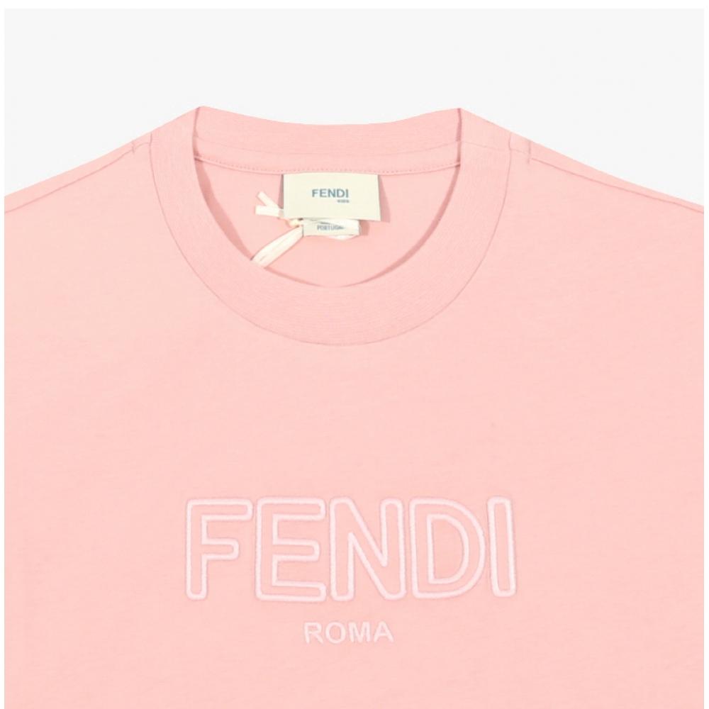 Fendi Kids Logo T shirT Jui174 7aj F1qyd