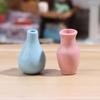 1ks Kreativní 3D Stereo Domácí Dekorace Magnet Ins Styl Domeček pro Panenky Miniaturní Keramická Malá Váza Model Nálepka na Lednici