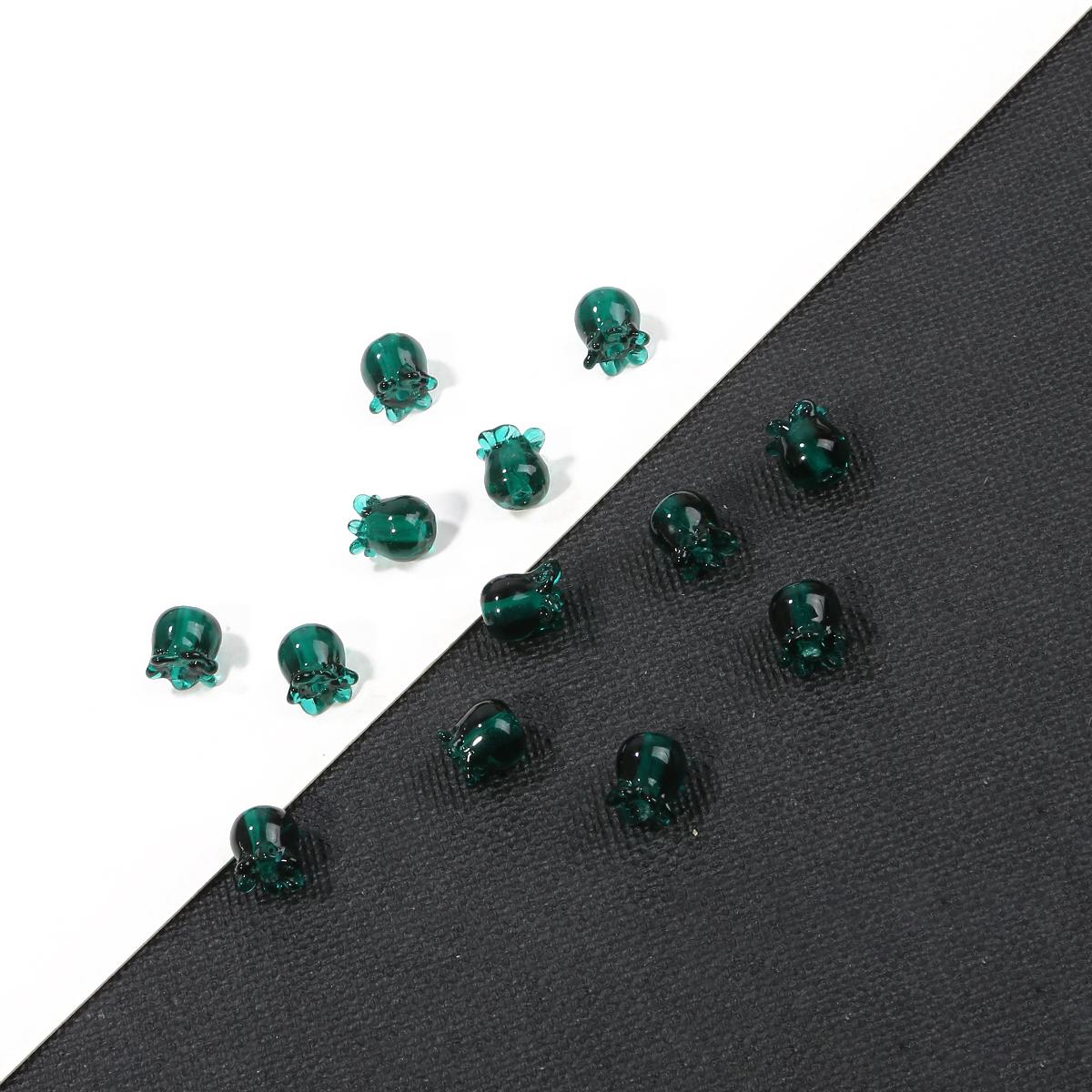 

Хрустальные Стеклянные Бусины Цветок Лилии Свободные Бусины-разделители для DIY Ожерелья Браслета Изготовления Ювелирных Изделий