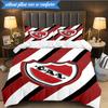 Atletico Independiente 3pcs Bedding,Including 1pc Duvet Cover And 2pcs Pillowcases Perfect for Christmas,Ideal for Bedroom, Dormitory