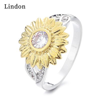 Lindon Classic Δαχτυλίδι Ζιργκόν από Κράμα Χαλκού Γυναικεία Κοσμήματα Δώρο Γάμου υπόσχεσης