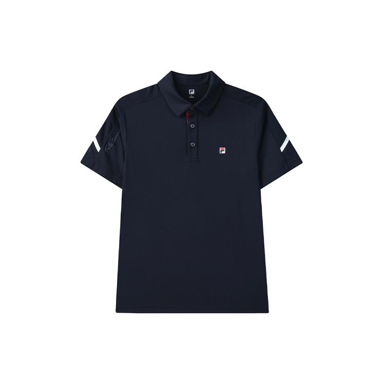 New FILA Polo Shirts Men's Royal Blue A11M123152FNV