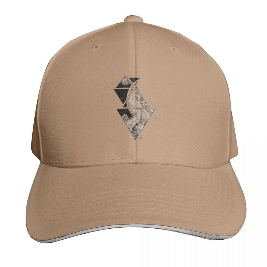 THE SPACIAL TRIANGLE Baseball Cap Visor Sunhat Beach Outing Winter hat Womens Unisexs