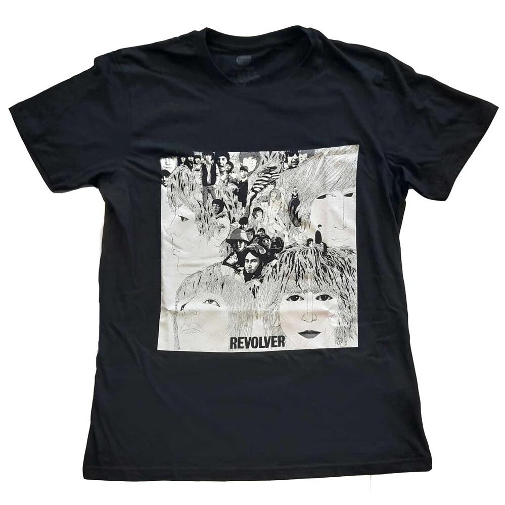 The Beatles - Revolver Album Cover - Black t-shirt XXL