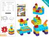 Diy Building Block Kindergarten Gifts 3-6 Years Old Educational Enlightenment Assembled Toys