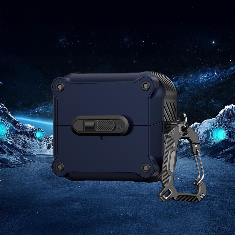 Automatic Security Lock Cover for Samsung Galaxy Buds 3 Pro /Buds3 FE Case Shockproof Headphone Wireless Charging Box Coque