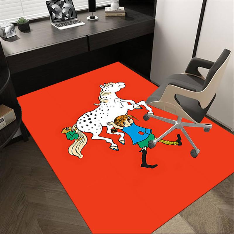 1PC Horse Bear Extra Large Non Slip Floor Carpet, Office, Family, Bedroom, Studio Large Area Rug Indoor Rugs