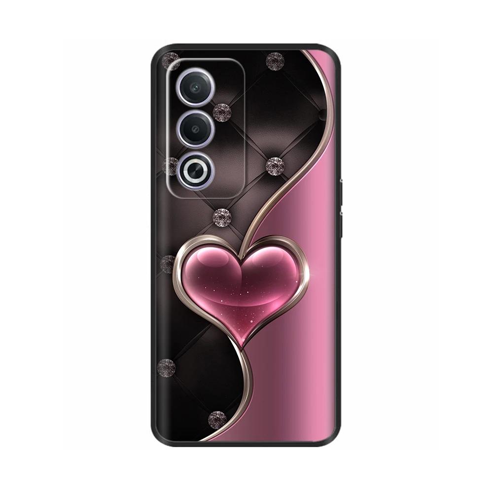 For OPPO A80 A3 Pro 5G Case For Oppo A3 Energy Cover TPU Phone Cases Cartoon Soft Liquid Silicone Case For Oppo A80 K12x A3 Pro