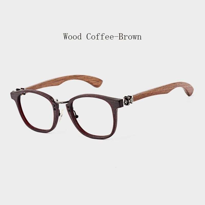 Wooden Handmade Square Glasses