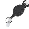 Retractable Keychain Heavy Duty 80cm Stainless Steel Wire Magnetic Retractable ID Badge Holder