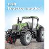 1/30 Alloy Tractor Model Diecast Metal Farming Tool Car Cultivated Land Car Agricultural Vehicles Model with Sound Kids Toy Gift