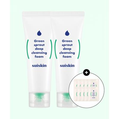Mousse Nettoyante Profonde Suiskin 80ml+80ml+20ml Cadeau