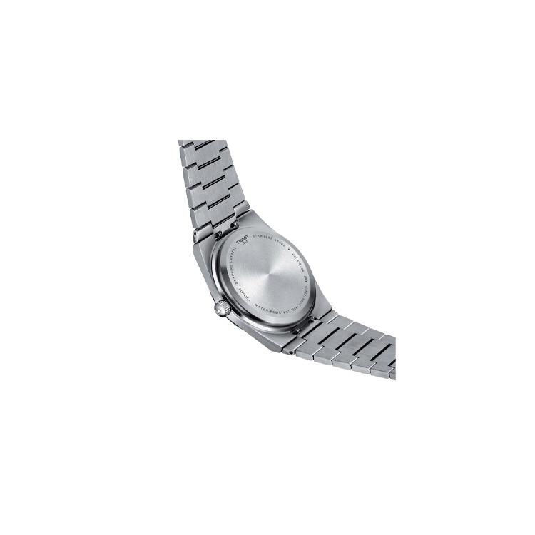 TISSOT PRX Quartz Movement 100m Water Resistance Unisex Watch Pink Watch Dial Stainless Steel Watchband T137.210.11.331.00