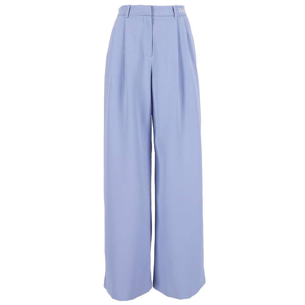 Hatu Wided Fit Trousers Sky Blue