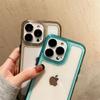 Transparent Shockproof Hard Acrylic Case For iPhone 16 15 14 13 12 11 Pro Max Plus 12 Mini 13 Mini Silicone Bumper Clear Capa