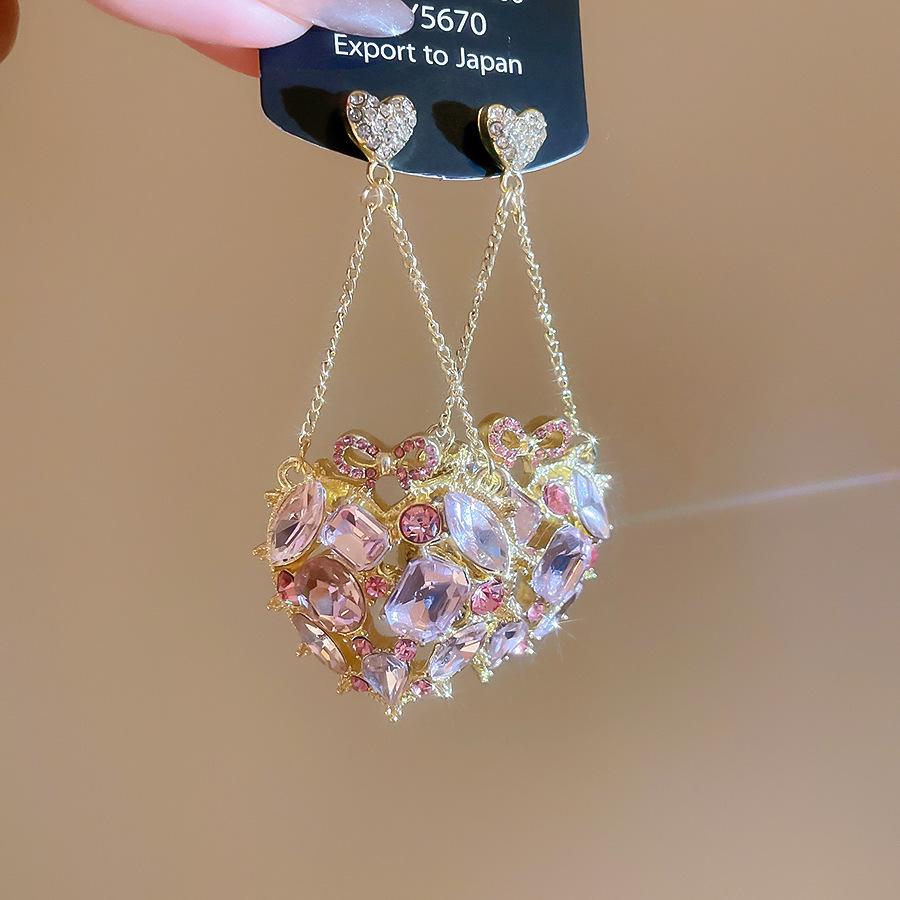 Cercei cu șurub pătrați din zirconiu cu ac de argint - Lux ușor, Stil Curte High-End, Design la modă și versatil.