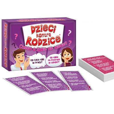 Children Vs. Parents. What Don't You Know About Yourself? Board Game. Kangaroo