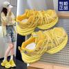 Spring and Summer Straps Breathable Mesh Sneakers Outdoor Mountaineering Jogging Casual Shoes Women's Shoes