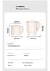 Compact 0.8L Portable Folding Electric Kettle: Ideal for Home, Travel, Dorm, or Hotel.