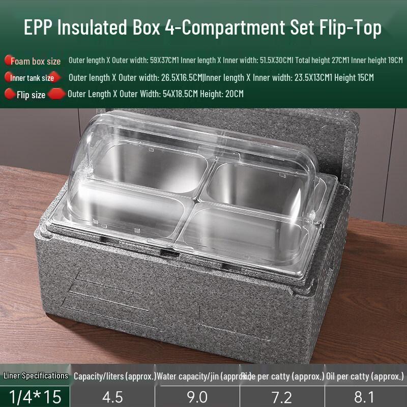 Zhebu Insulated Food Pan Carrier