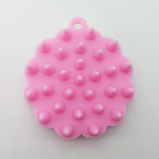 Szczotka do mycia włosów z zawieszką, wielokrotnego użytku, miękki silikon, masażer skóry głowy, bogata piana, głębokie oczyszczanie, narzędzie do pielęgnacji włosów w łazience