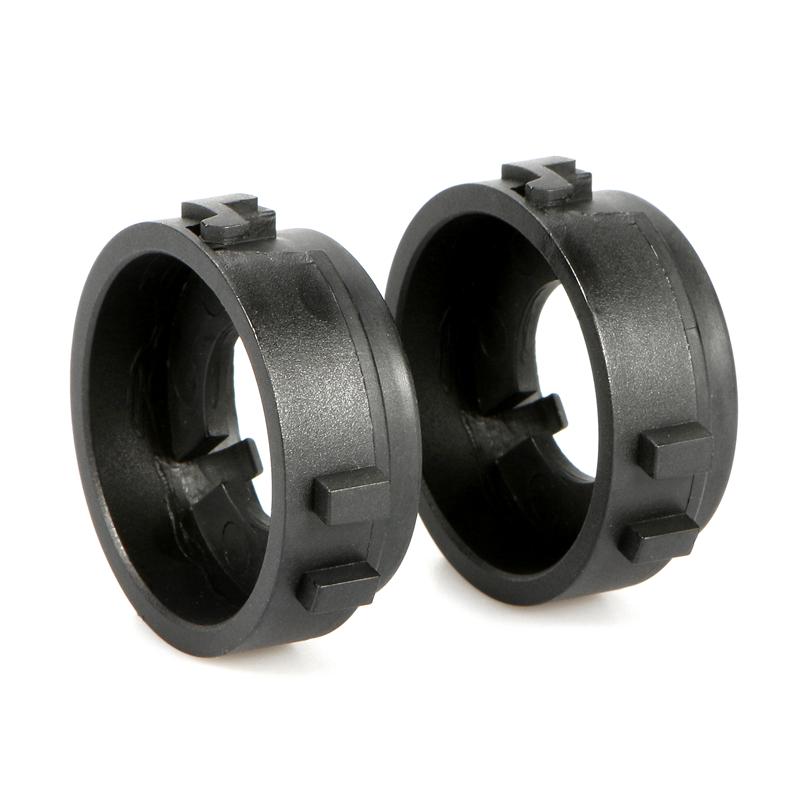 2 st för Volkswagen Golf-6 Sharan Scirocco Car H7 LED-strålkastare Glödlampshållare Dimljus Adapter Hållarklämmor Tillbehör