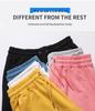 Korean Casual High Waist Cotton Terry Shorts - Parent-Child Summer Style