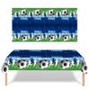 Soccer Party Tablecloths Soccer Theme Reusable Table Cover Rectangle Game Day Tablecloth Field for Sports Party Decorations
