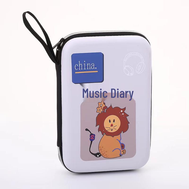 Durable Hard Shell Square Table Tennis Racket Bag - Portable Storage Solution