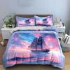 Sailing Ship Theme Art 3Pc, Multiple Sizes Kid'S And Adults' Bedroom Exquisite 3Pc Bedding Set, Gift