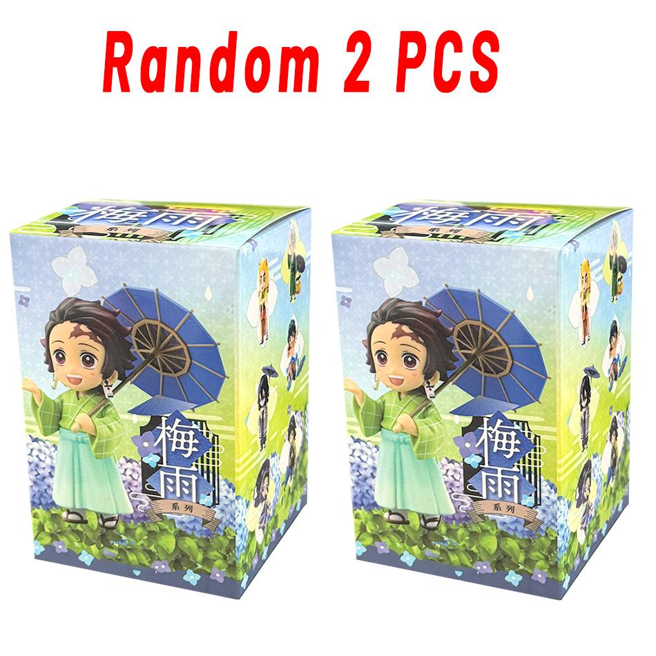 Demon Slayer Figure Toy Anime Kimetsu Yaiba Umbrella Tanjiro Nidouzi Inosuke Zenizu Figurine Model Doll Gifts PVD no series Kid Friendly Entertaining