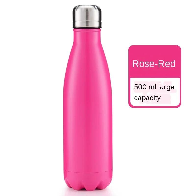 350/500/750/1000ml Double Wall Stainles Steel Sport Water Bottle Thermos Bottle Keep Hot and Cold Insulated Vacuum Flask