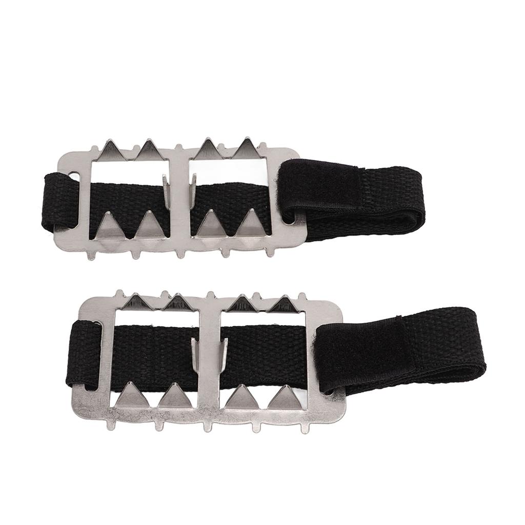 Lauko Žiemos Sniego Ledo Batų Uždangalas 10 Dantų Surišami Katės Nerūdijančio Plieno Batų Grandinė