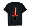 The Force Awakens Kylo Ren Red Lightsaber Poster T-Shirt