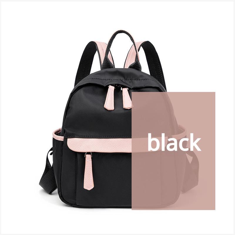 Сумки CHALLEN женский новый большой вместительный рюкзак из ткани Оксфорд для пожилых людей трендовый модный водонепроницаемый дорожный школьный рюкзак M чёрный 3098₽