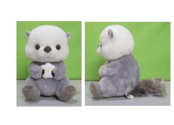 

Amuse Ukiukirakko ST stuffed total length 13cm 703698 Rai-chan toy, approx. зелёный