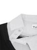 TUOMIO Asymmetric Collar Top [Black]