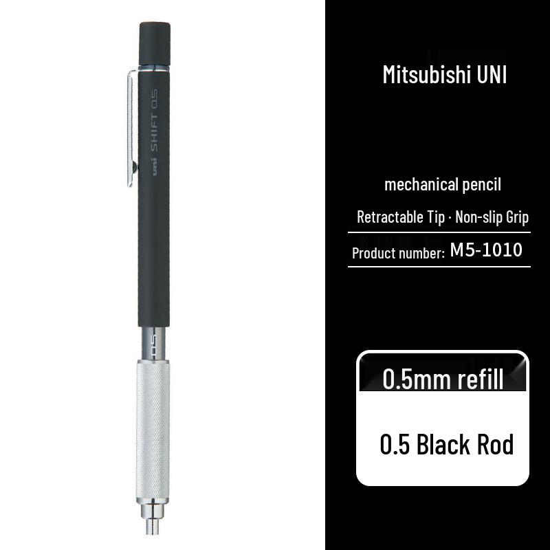 

Mitsubishi UNI 0.5mm Metal Drafting Mechanical Pencil for Students & Artists with Low Center of Gravity HB
