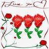 1-5pcs 91cm Giant Red Rose Foil Balloons, Valentines Day Rose Flower Shape Balloons For Wedding Anniversary Background Decor