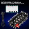 10 channel Computer Chassis Motherboard 4Pin PWM Cooling Fan Hub Set Line Board