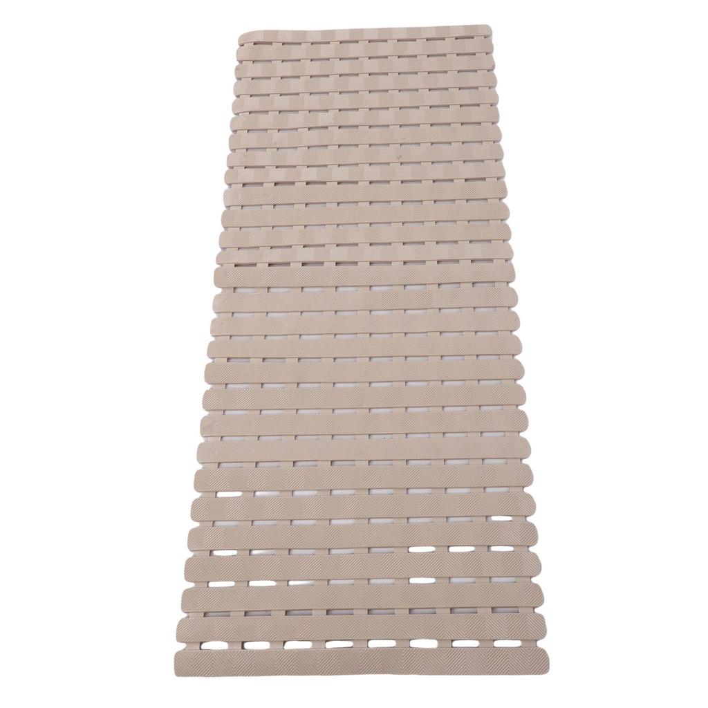 Bathtub Mat Anti Slip Massaging Strong Suction Cups Long Durability Shower Floor Mat for Bathroom