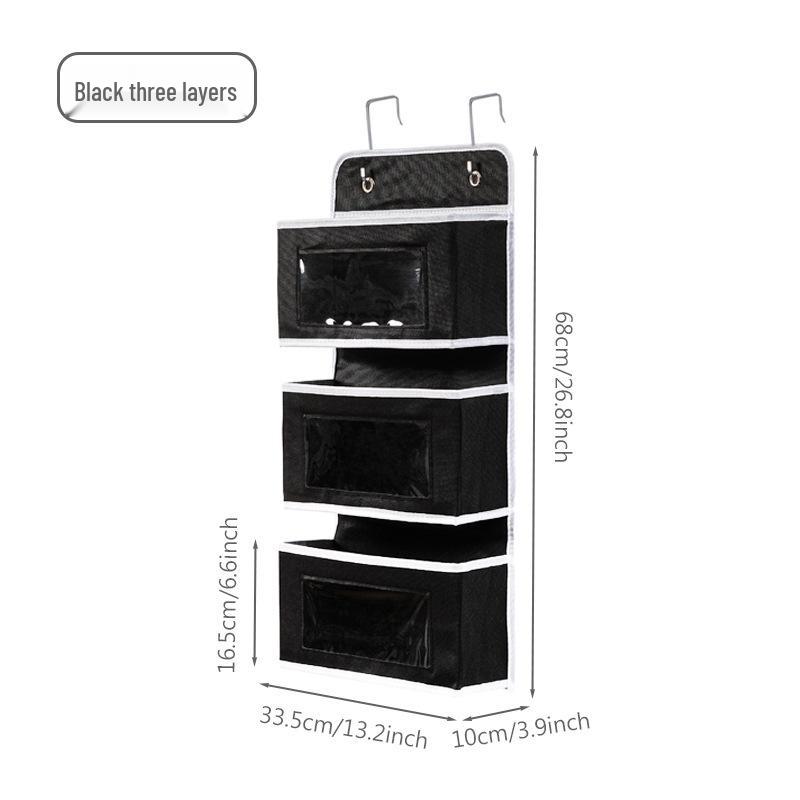 Multifunctional Over-the-Door Hanging Storage Bag and Phone Organizer