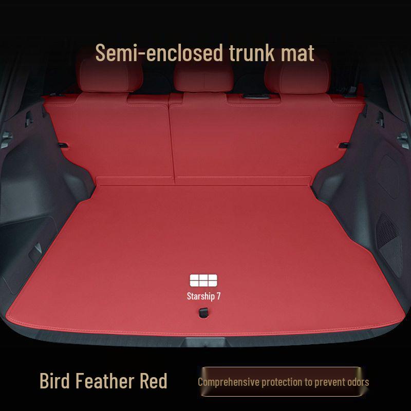 Galaxy Starship 7EM-i Trunk Mat: Full-Coverage Interior Modification Accessory